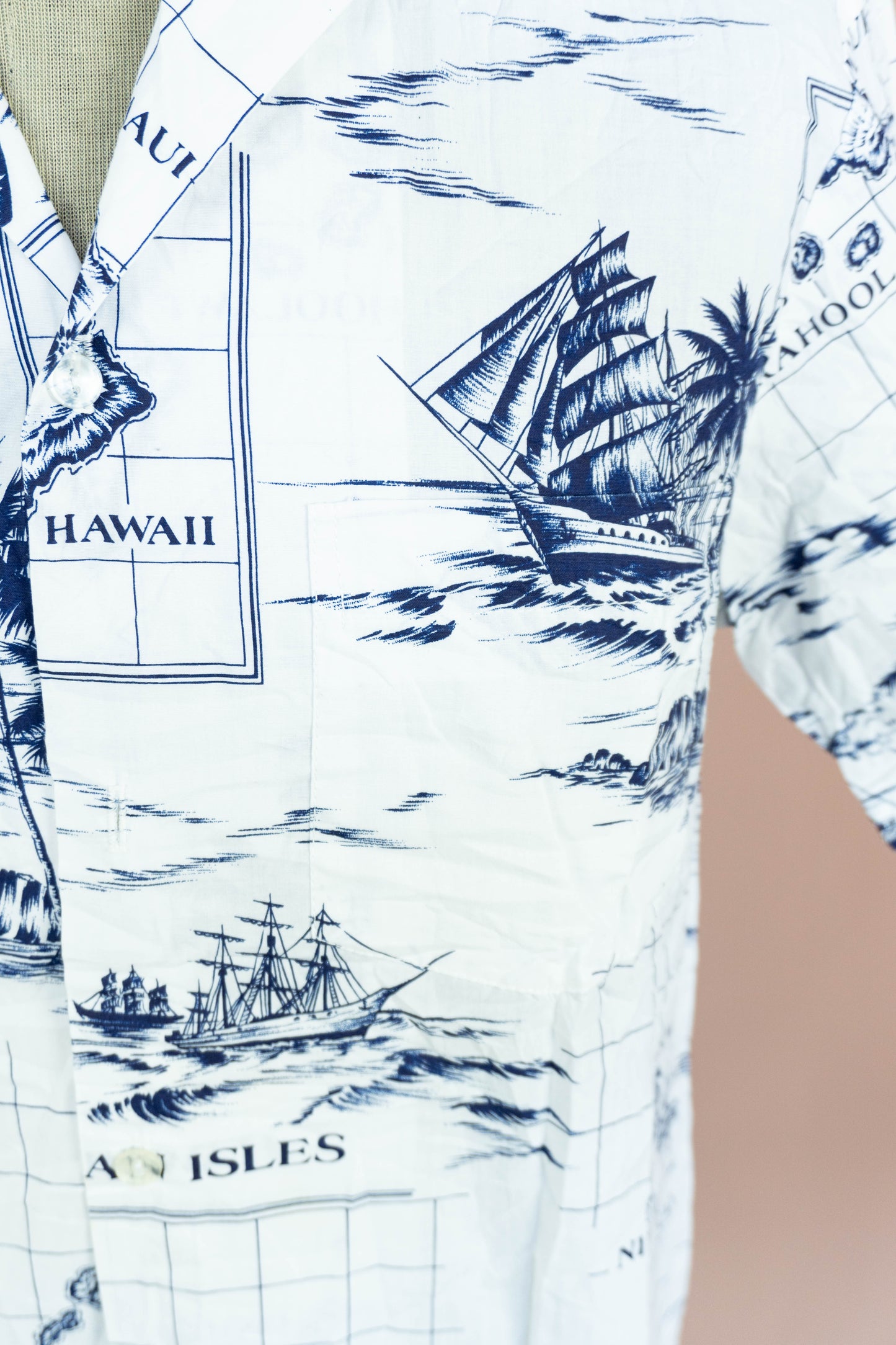 Camicia Hawaiana Americana "S"