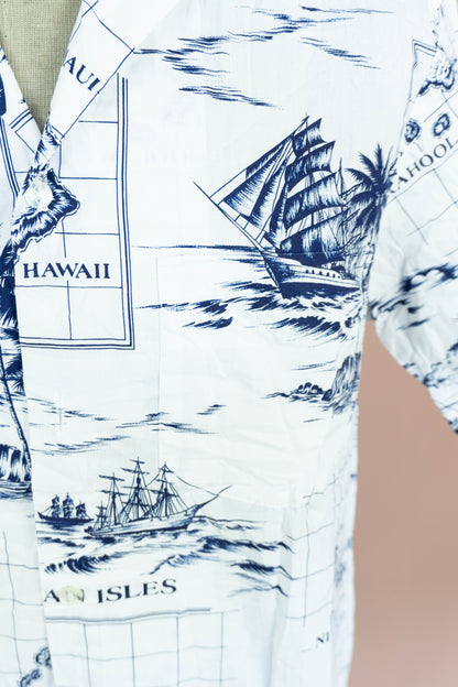 Camicia Hawaiana Americana "S"