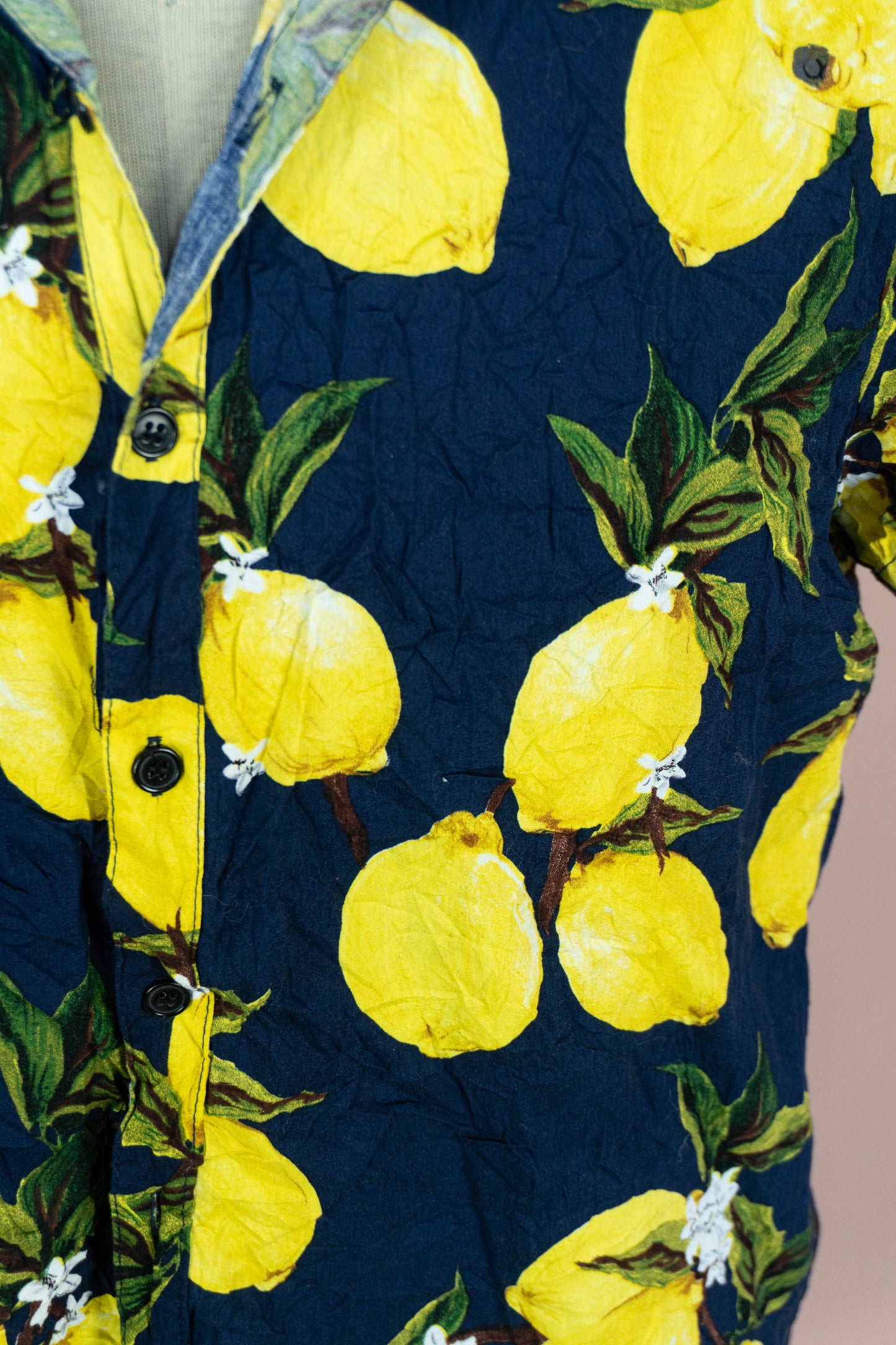 Camicia Hawaiana Limoni "S"