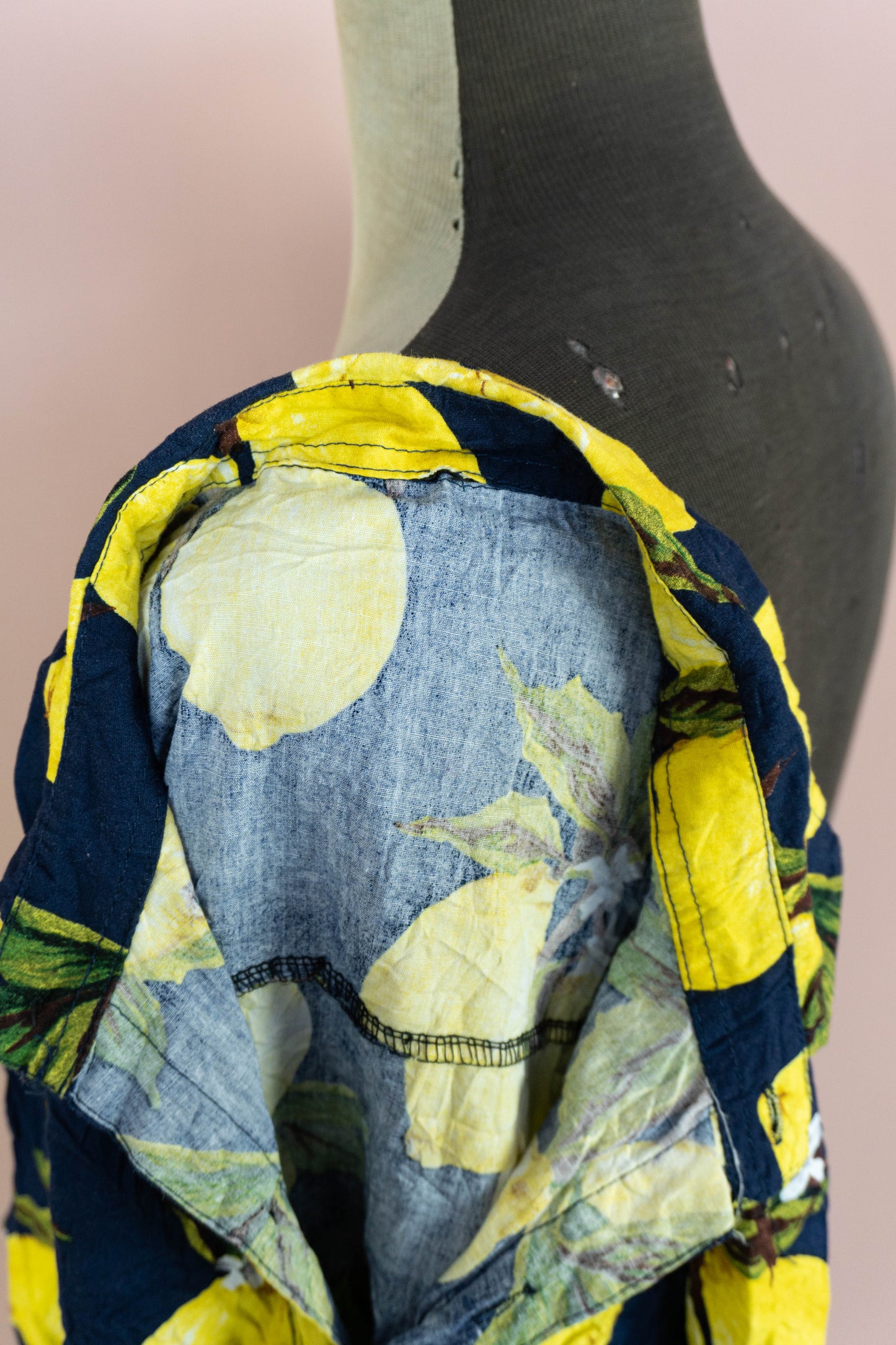 Camicia Hawaiana Limoni "S"