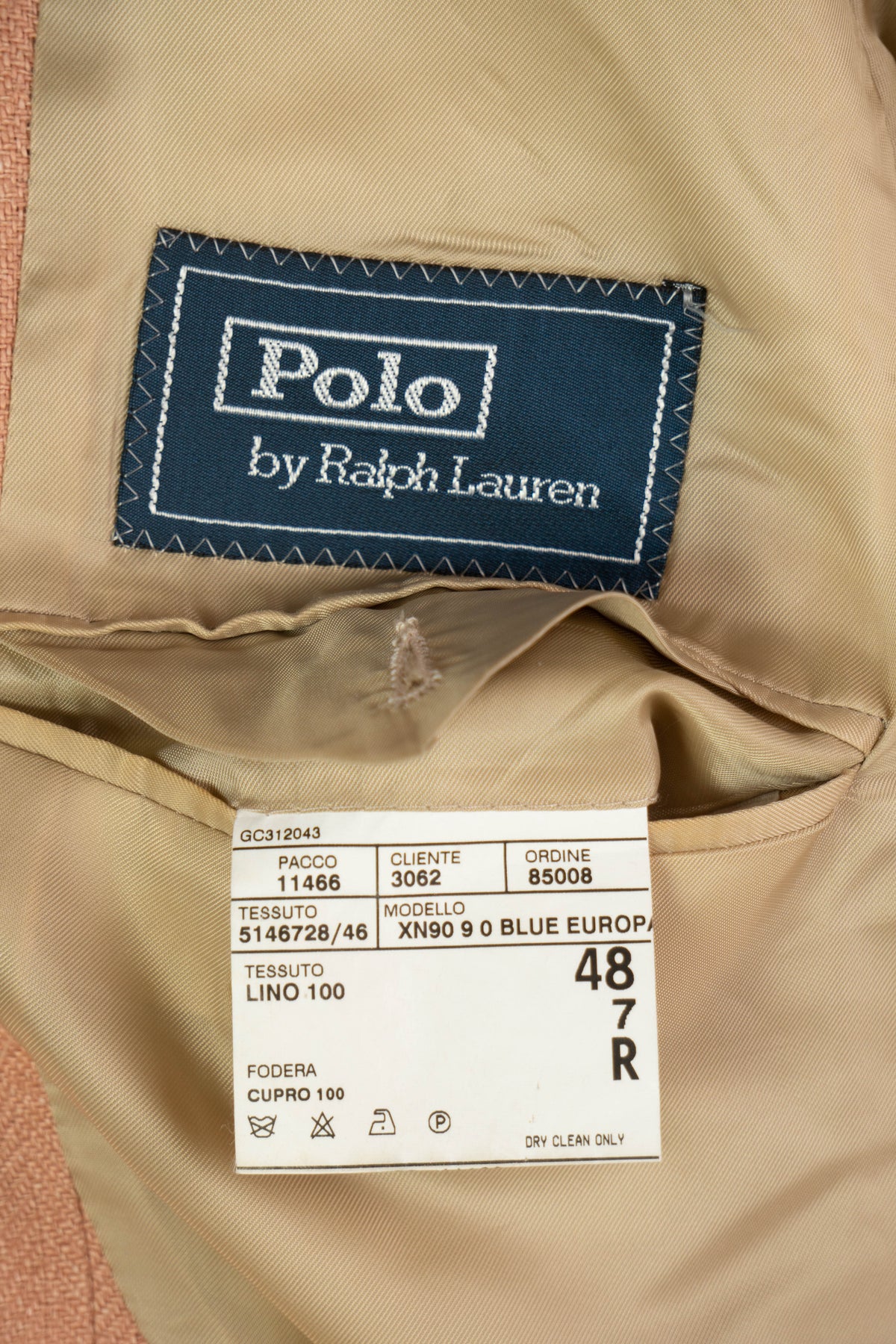 1990 Blazer Ralph Lauren Lino Harringbone - IT 48