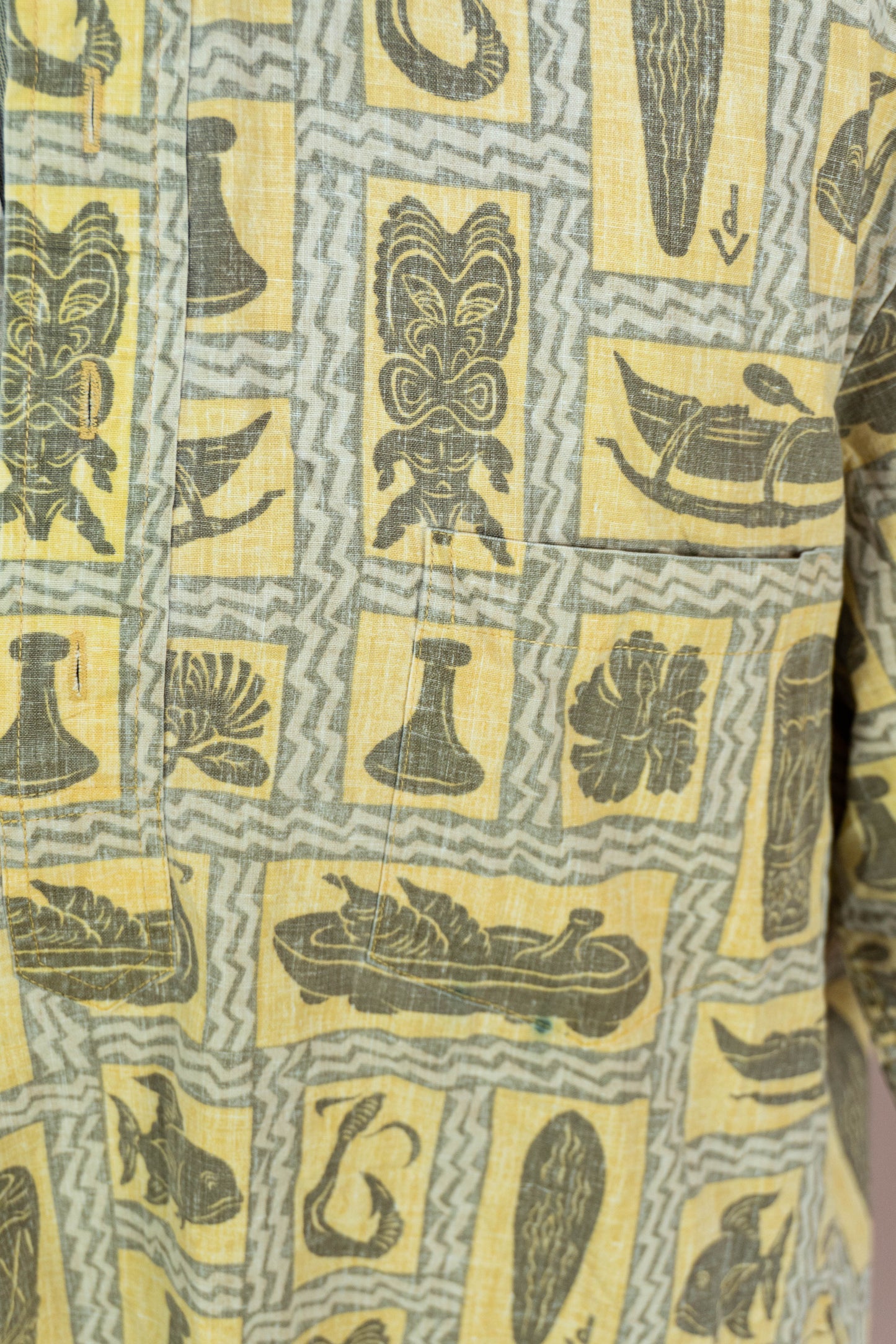 Camicia Hawaiana Americana Reverse "L"