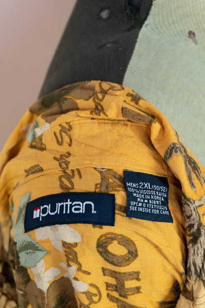 Puritan Hawaiian Shirt "2XL"
