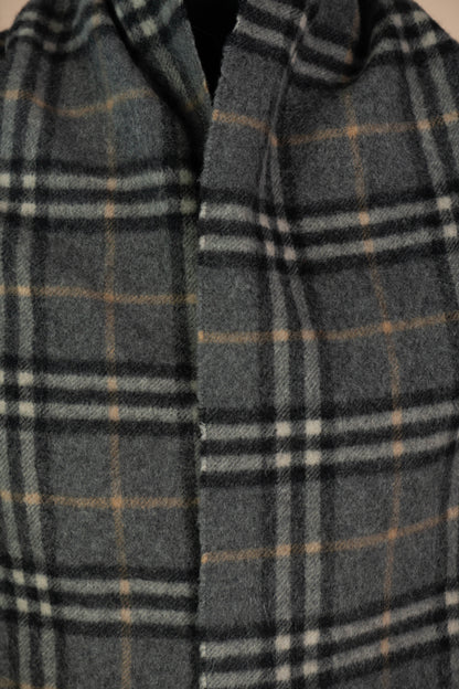 Sciarpa Burberry Tartan Grigio cashmere