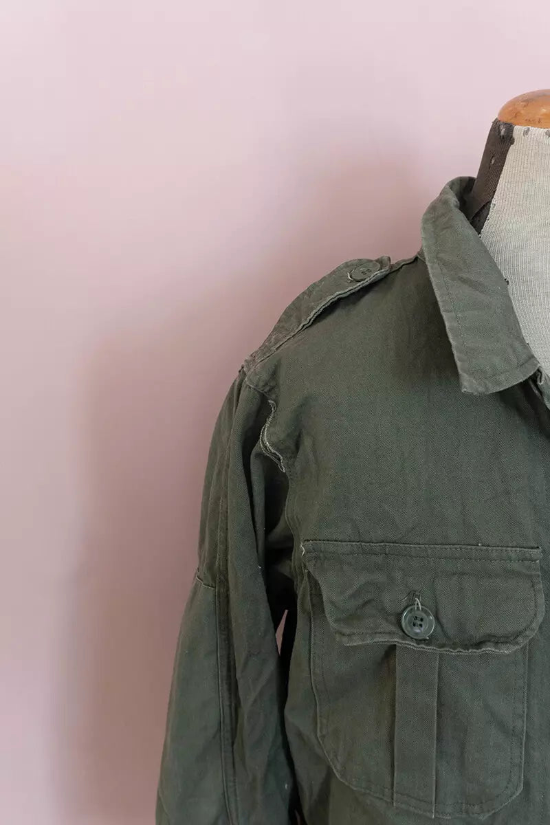 Giacca vintage esercito Greco 2 Tasche