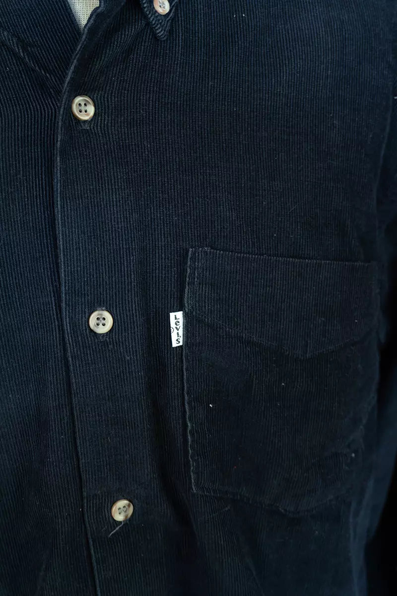 Camicia Levi's in Velluto nero