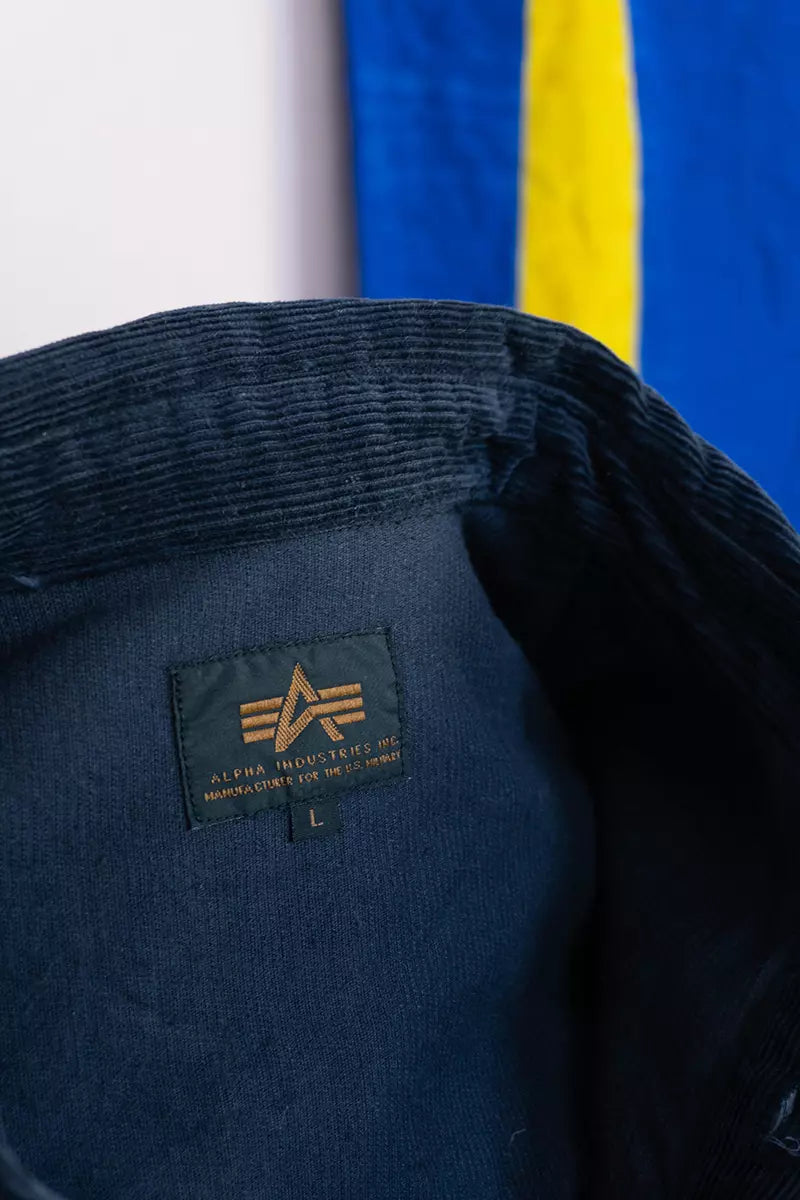 Camicia Alpha Industries in Velluto "L"