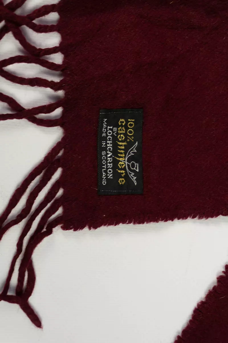 Sciarpa in cashmere fatta in Scozia
