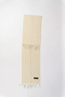 Sciarpa in cashmere Bianca made in England