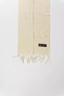 Sciarpa in cashmere Bianca made in England