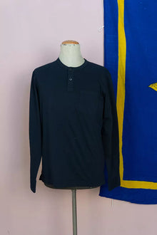 Stone Island Maglia Serafino Blu scuro "M"