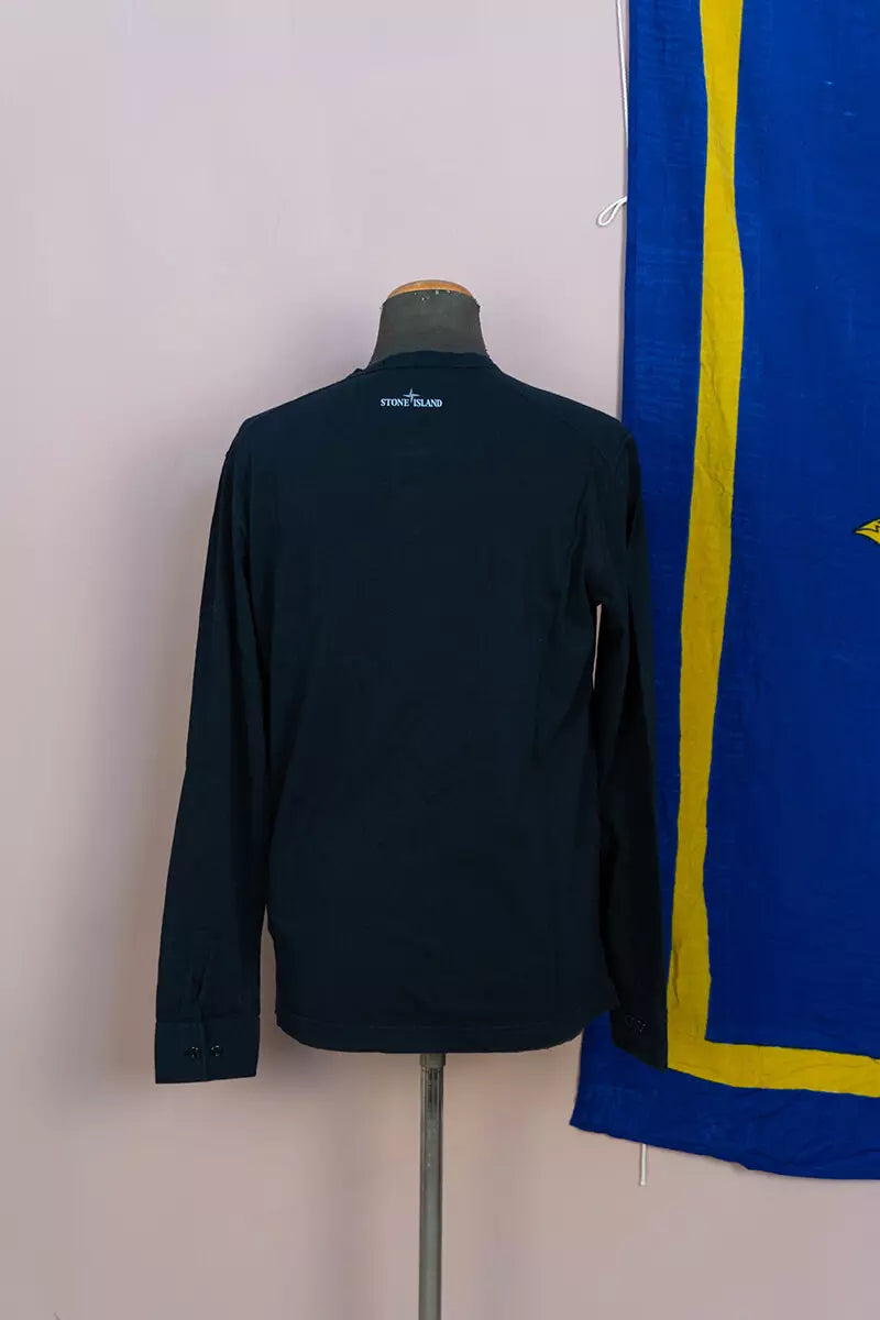 Stone Island Maglia Serafino Blu scuro "M"