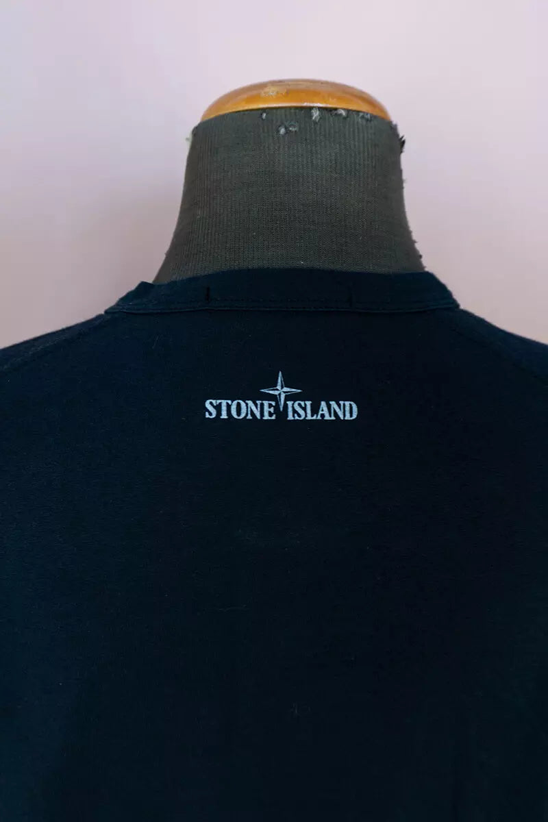 Stone Island Maglia Serafino Blu scuro "M"