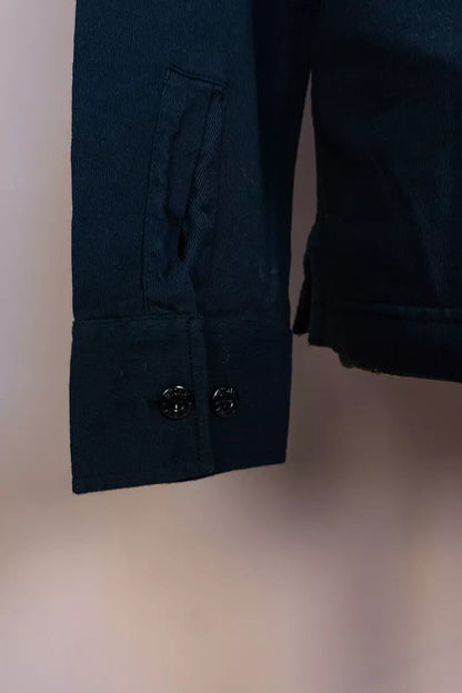 Stone Island Maglia Serafino Blu scuro "M"