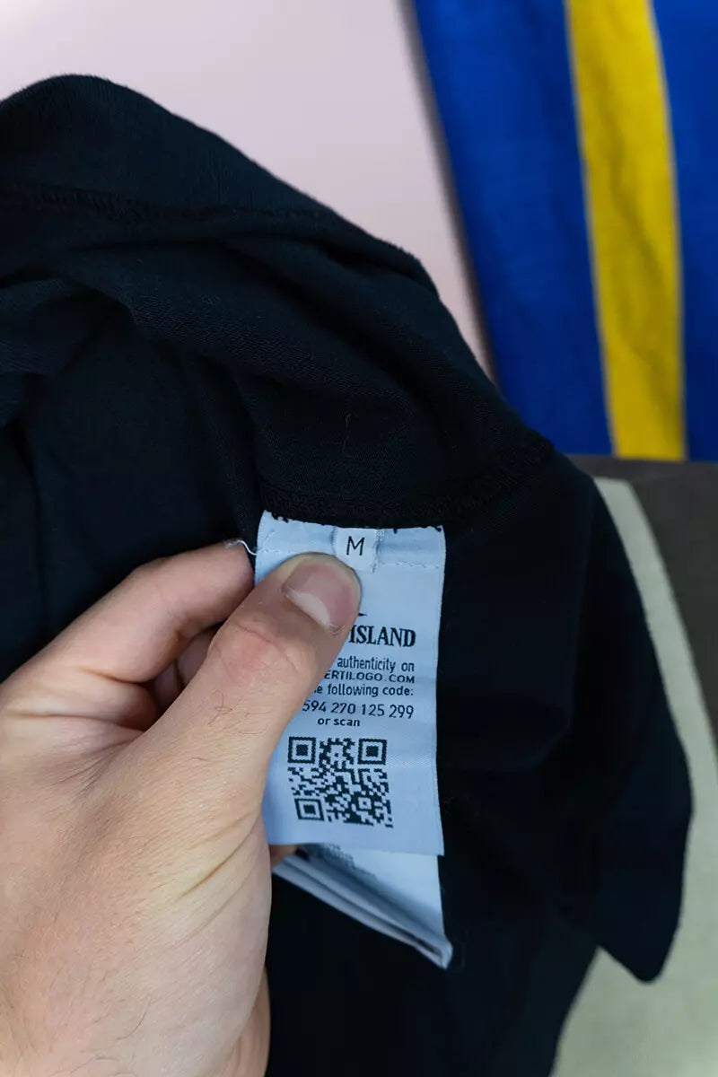Stone Island Maglia Serafino Blu scuro "M"
