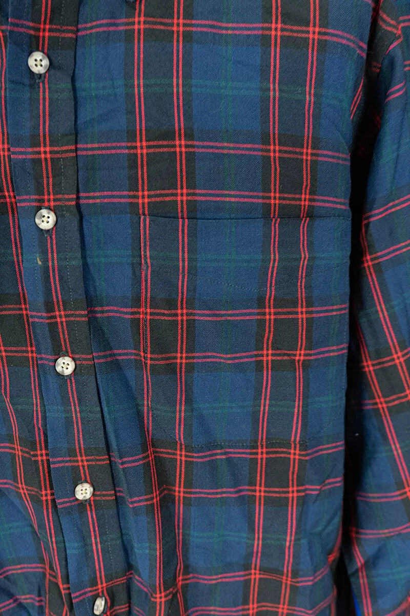 Camicia a quadri Pendleton Blu e Rossa "L"