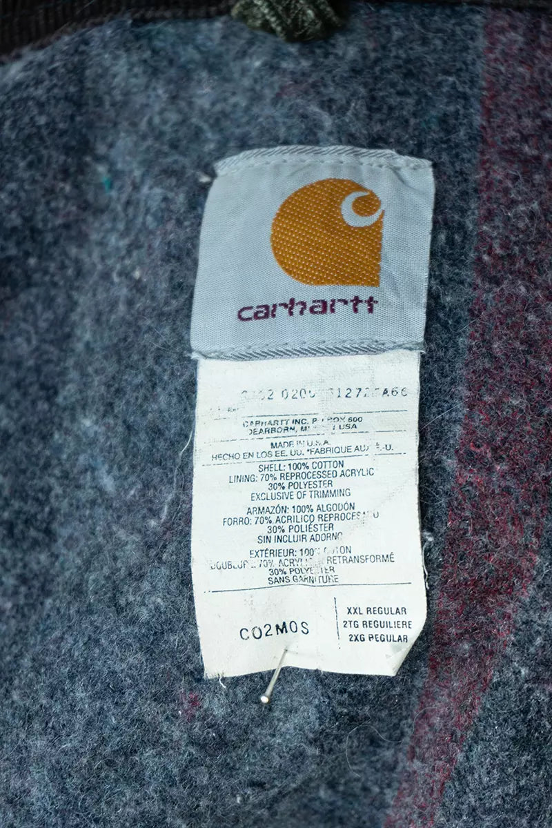 Giacche Vintage Carhartt Michigan Verde "XXL"