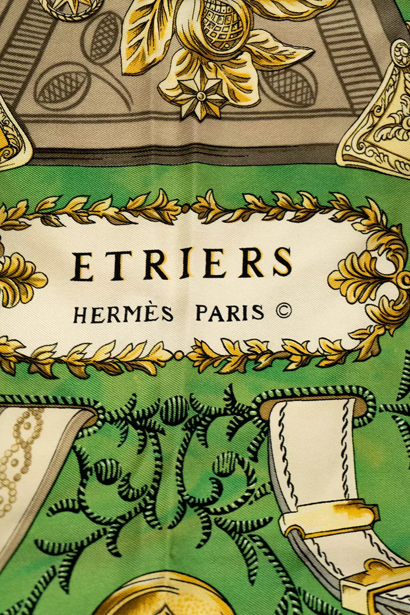 Foulard Hermes Etriers