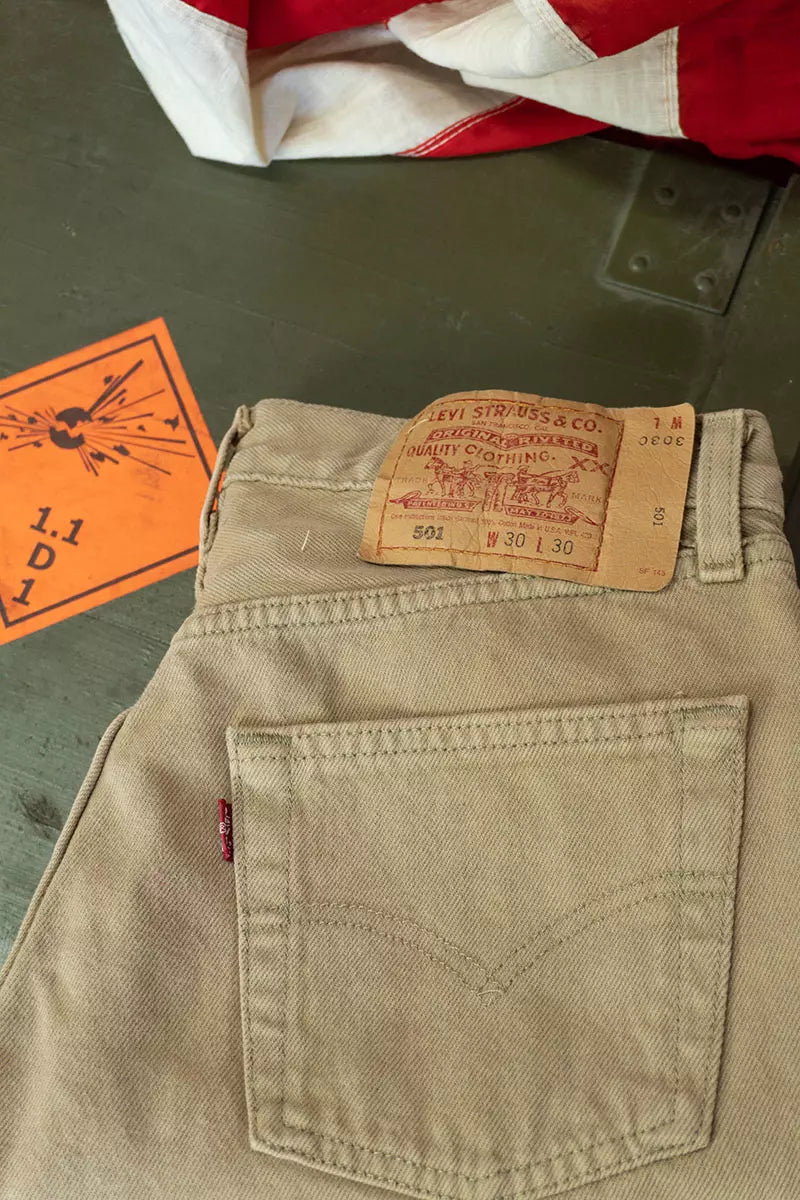 Jeans Vintage Levi's 501 Made In Usa - W 30 L 30