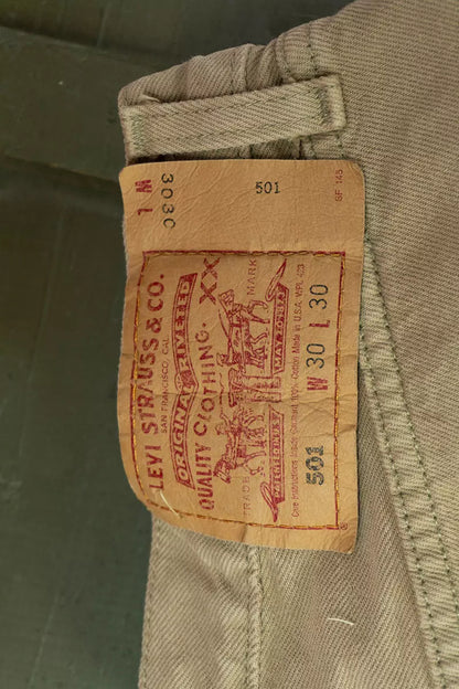 Jeans Vintage Levi's 501 Made In Usa - W 30 L 30