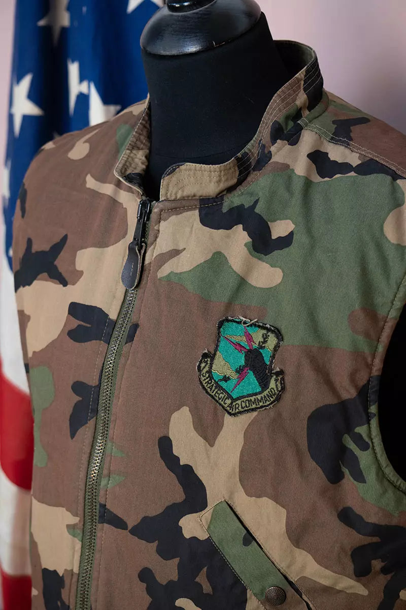 Smanicato Aviatore Alpha Industries Camouflage "XXL"