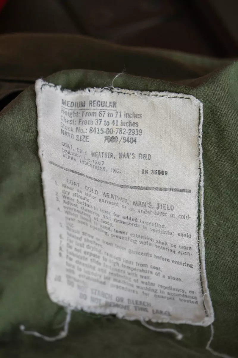 US Army Field Jacket M-65 "M"