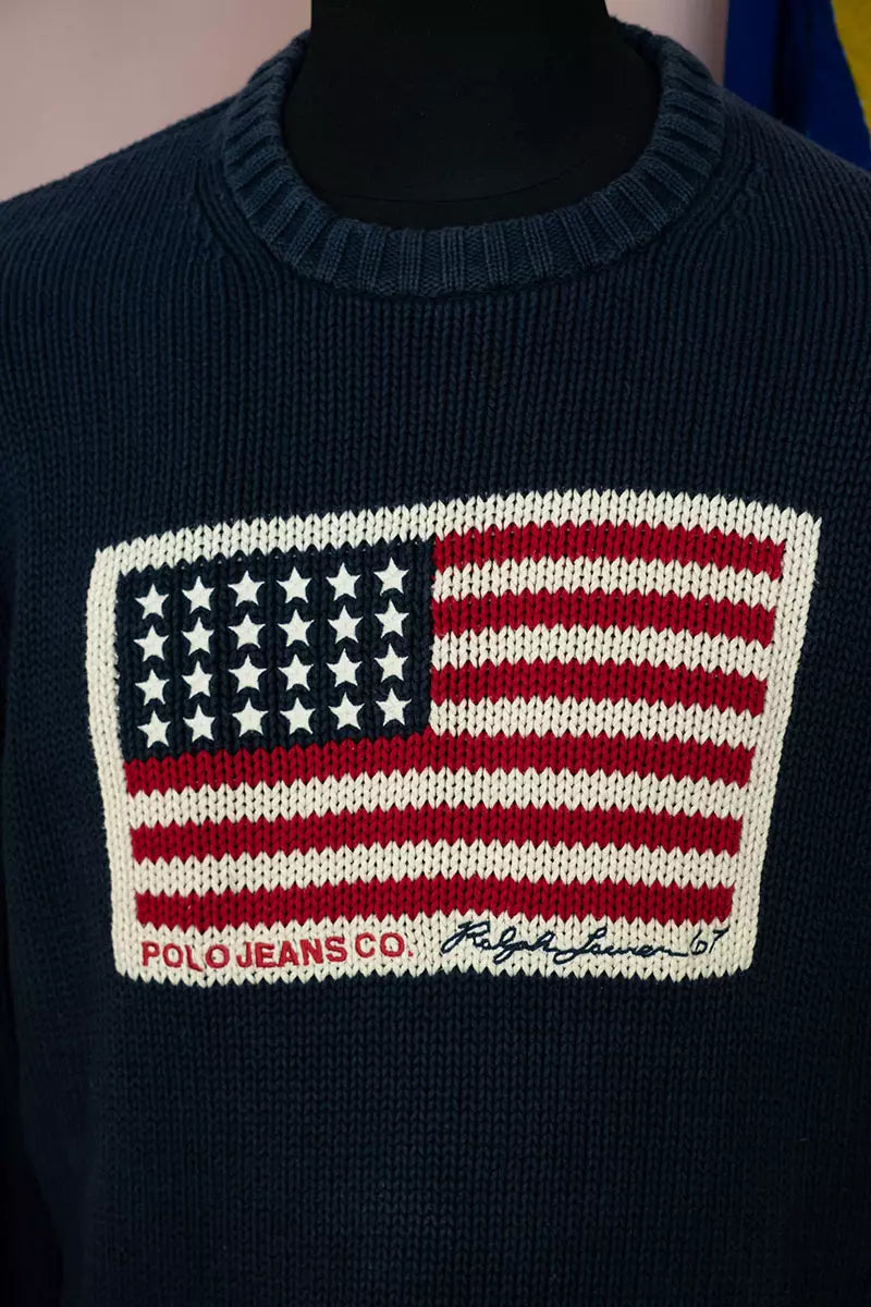 Maglione Ralph Lauren Bandiera Americana "M"