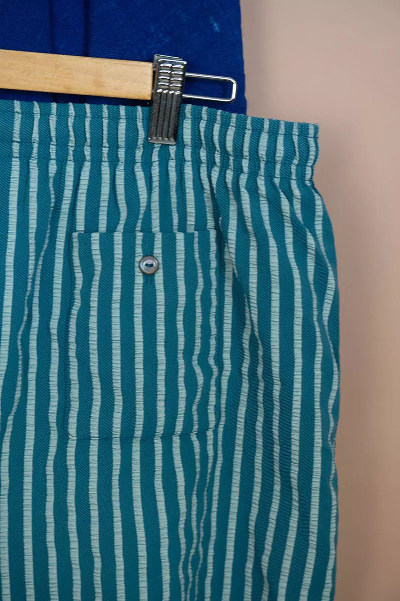 Costume da Bagno a righe Lacoste "XXL"
