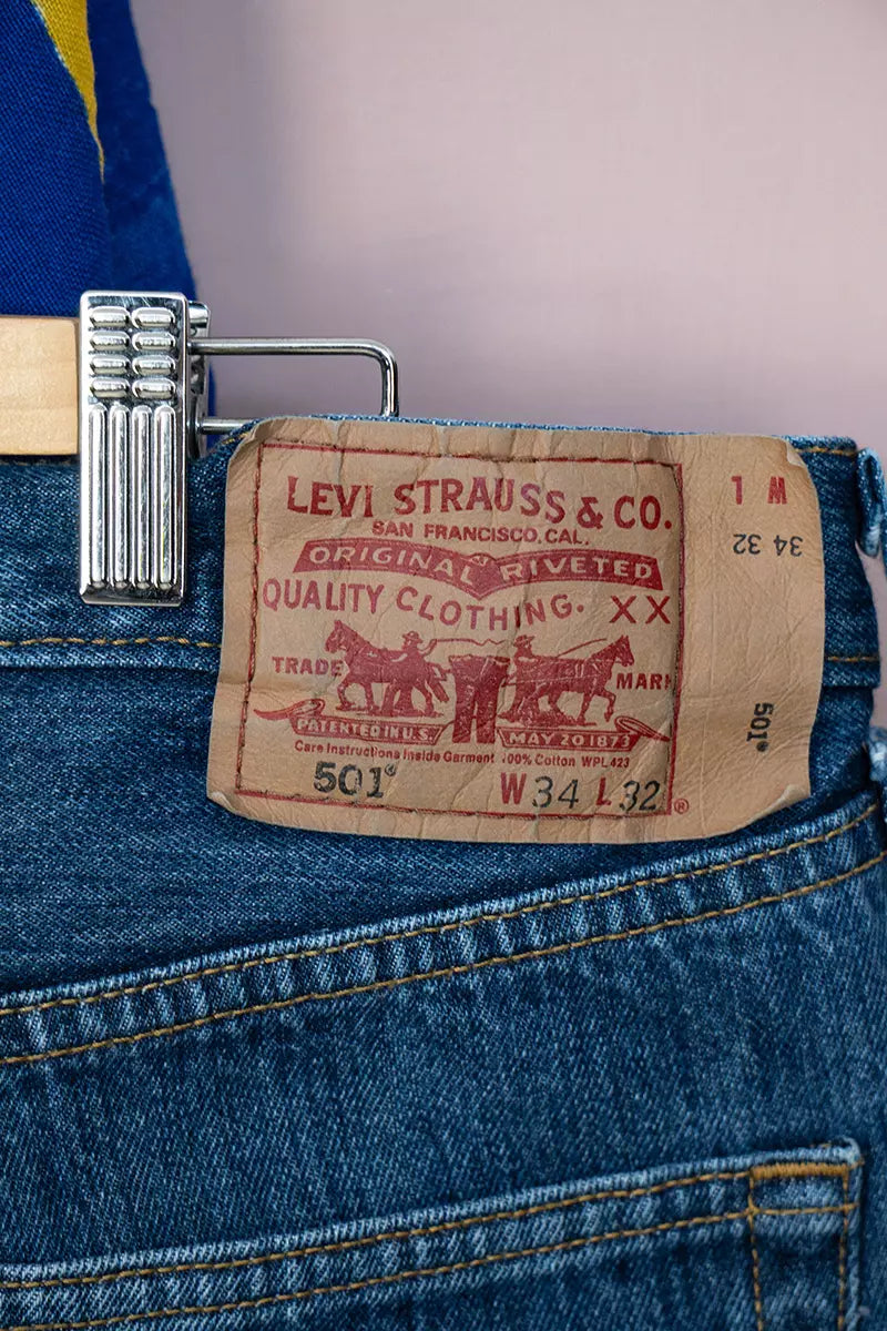 Jeans Levi's 501 Medium Indago "W 34"