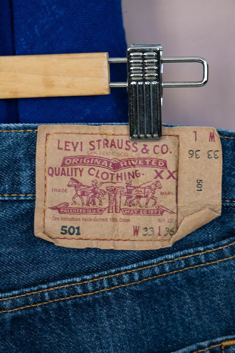 Jeans Levi's 501 Dark Indago "W33"