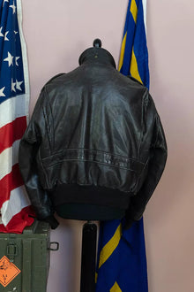 Bomber Vintage Schott USA Nero "IT 60"