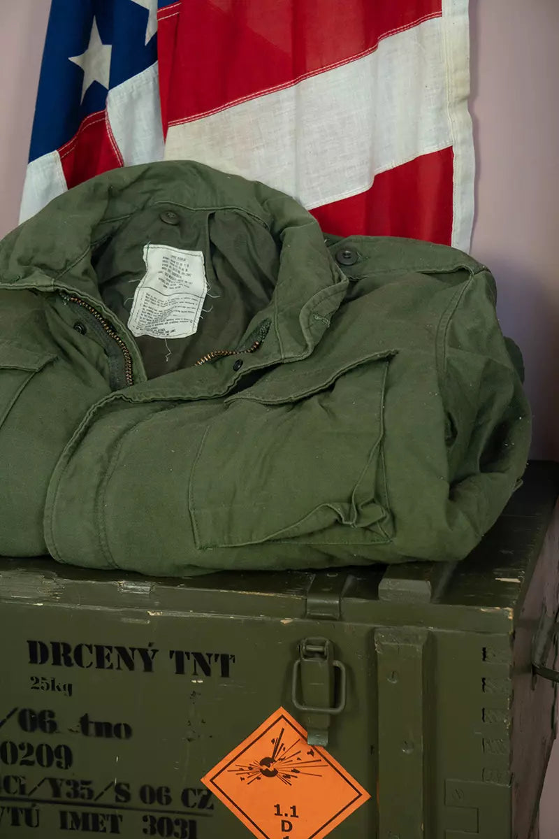 US Army Field Jacket M-65 Con Liner 1981 "L"