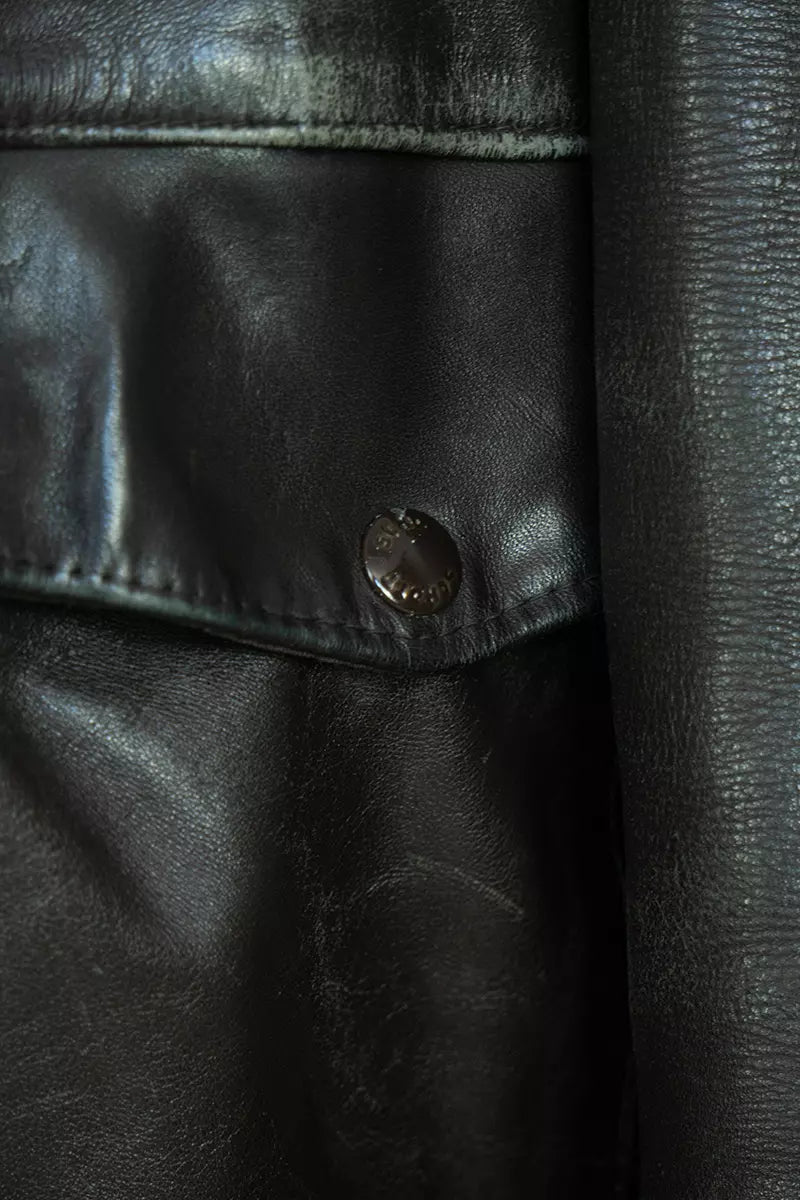 Bomber Vintage Schott USA Nero "IT 60"