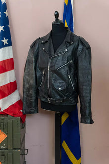 Chiodo in Pelle Vintage "XXL"