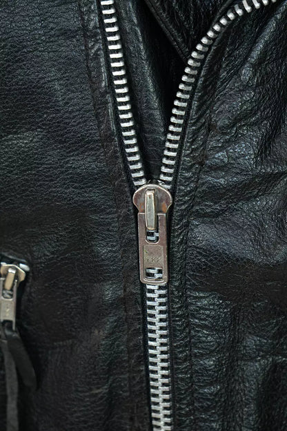 Chiodo in Pelle Vintage "XXL"