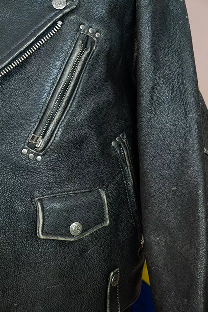Avirex Motorcycle Club Leather Jacket "L"