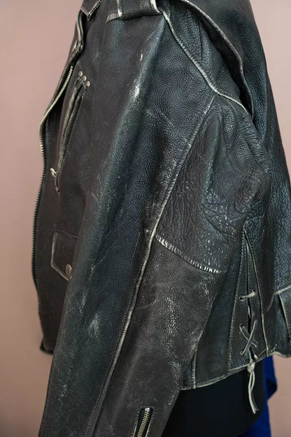 Avirex Motorcycle Club Leather Jacket "L"