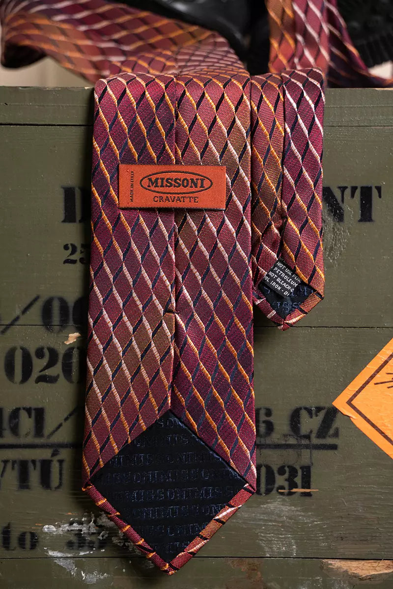 Cravatta Missoni Rossa