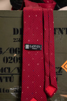 Cravatta Lanvin Rossa