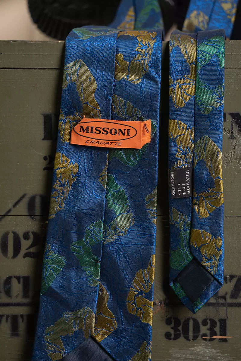 Cravatta Missoni Blu