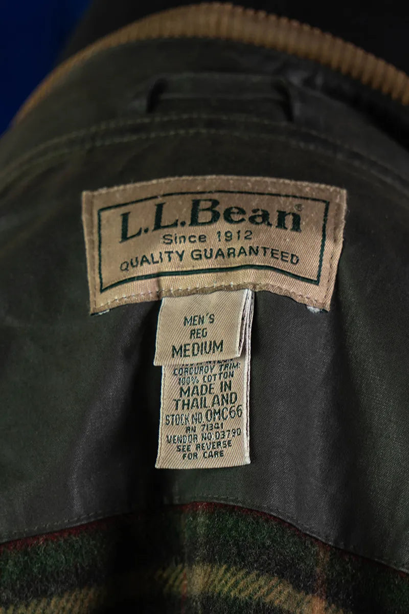 LL Bean Waxed Jacket "M"