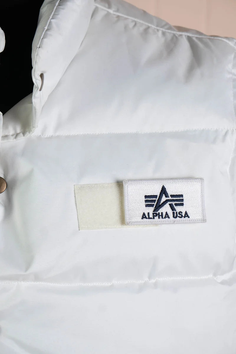 Smanicato Alpha Industries Bianco - M