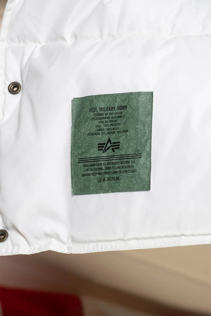 Smanicato Alpha Industries Bianco - M