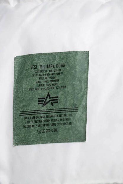 Smanicato Alpha Industries Bianco - M