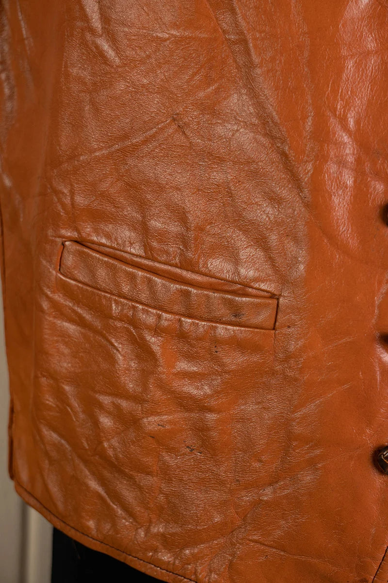 Gilet Schott Pelle 1980 - L