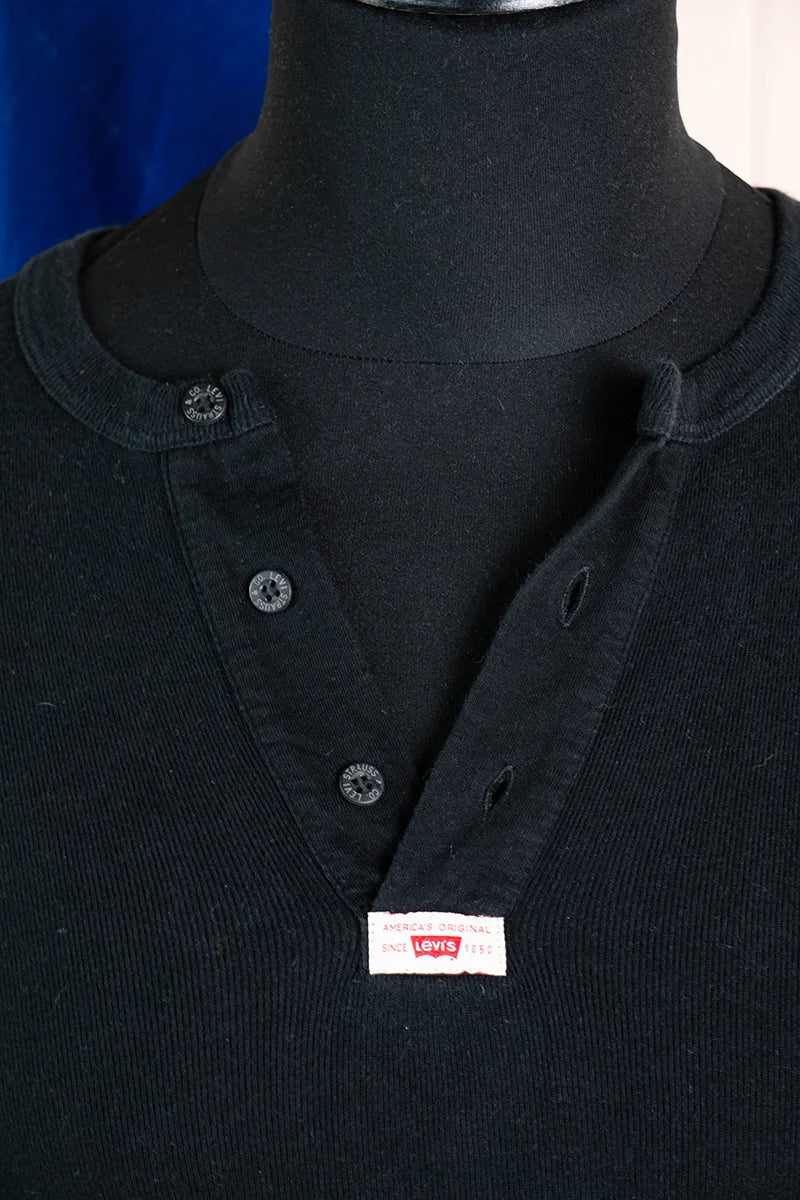 T-Shirt Serafino Levi's Nera - L