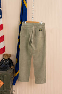 Vintage Pantaloni Stone Island Velluto Green Badge 1990- IT 48