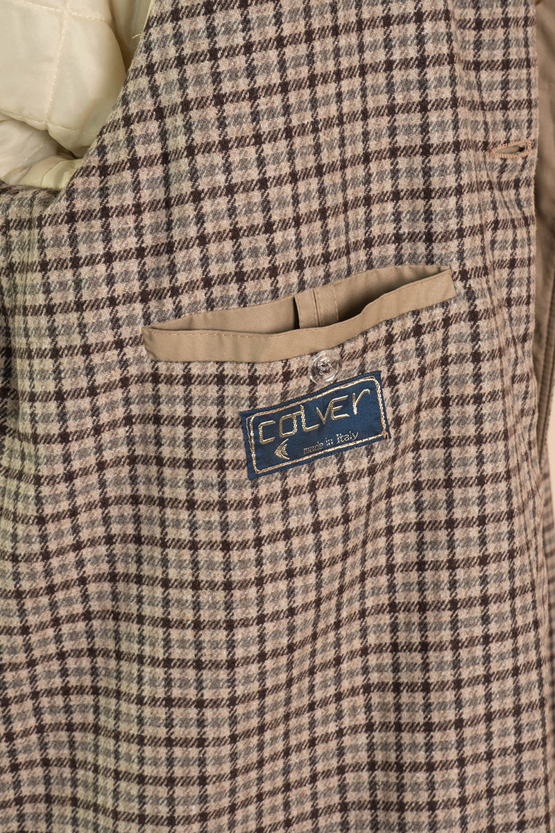 Trench Vintage Interno in lana - IT 48