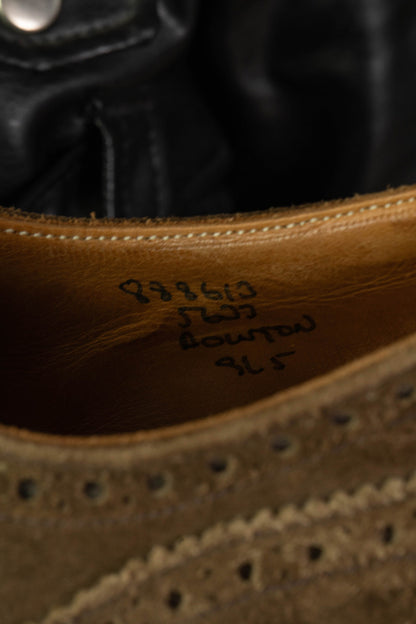 Scarpe Tricker's Derby Bourton Scamosciate- 9.5