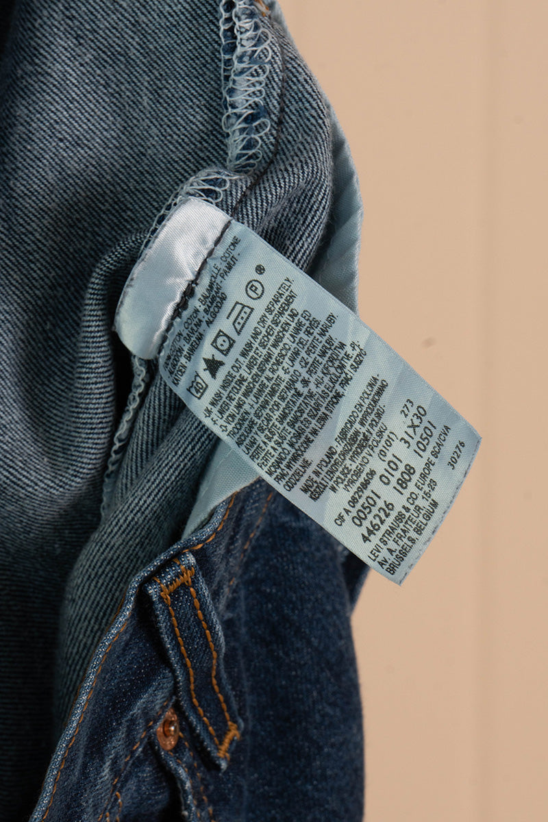 Jeans Levi's 501 Indaco scuro - W 31
